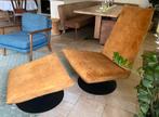Lizzy Chill Line Fauteuil + Hocker - Zo Goed Als Nieuw!, Huis en Inrichting, Fauteuils, Ophalen, Zo goed als nieuw, Stof, 75 tot 100 cm