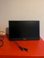Philips 16B1P3302D/00 - 16 inch Portable Monitor, Computers en Software, Monitoren, Full HD, Ophalen of Verzenden, Zo goed als nieuw