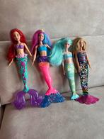 Zeemeermin Barbie Poppen - Set van 5, Kinderen en Baby's, Speelgoed | Poppen, Ophalen of Verzenden, Gebruikt, Barbie