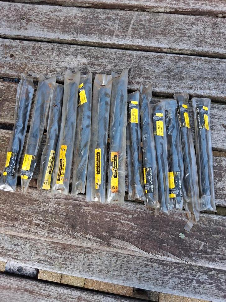 HSS Metaalboren Set - 13 stuks, Doe-het-zelf en Verbouw, Gereedschap | Machine-onderdelen en Toebehoren, Nieuw, Ophalen of Verzenden