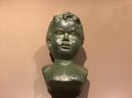 Antieke buste van een kind, Antiek en Kunst, Kunst | Beelden en Houtsnijwerken, Ophalen of Verzenden