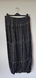 zwarte wit harem broek van Ischiko maat L (22525), Kleding | Dames, Broeken en Pantalons, Verzenden, Zwart, Lang