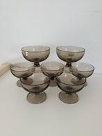 7 vintage borrelglaasjes Luminarc rookglas, Verzamelen, Glas en Borrelglaasjes, Ophalen of Verzenden, Zo goed als nieuw, Borrel- of Shotglas