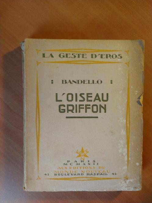 Bandello. L'Oiseau Griffon, Boeken, Romans, Gelezen, Nederland, Ophalen of Verzenden