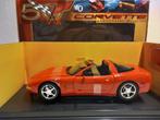 Chevrolet Corvette Targa rood 2003 ERTL metal 1:18 KRD, Hobby en Vrije tijd, Modelauto's | 1:18, Ophalen of Verzenden, Zo goed als nieuw