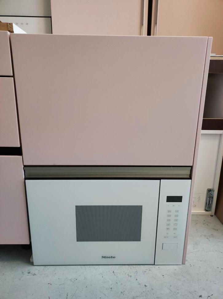 Miele magnetron + ombouw, Witgoed en Apparatuur, Ovens, Zo goed als nieuw, Minder dan 45 cm, Ophalen of Verzenden
