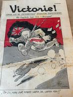 Victorie! Augustus 1941, Verzamelen, Militaria | Tweede Wereldoorlog, Ophalen of Verzenden, Nederland, Embleem of Badge