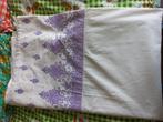 Vintage laken, Ophalen of Verzenden, Gebruikt, Eenpersoons