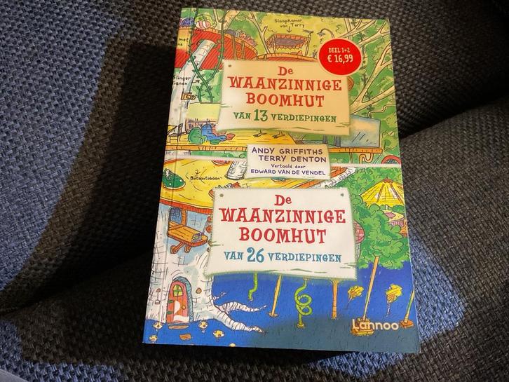 De Waanzinnige Boomhut 13 & 26 Verdiepingen, Boeken, Kinderboeken | Jeugd | onder 10 jaar, Zo goed als nieuw, Fictie algemeen