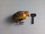 Blikken vogel werkend met sleutel  Periode 1910-1930, Antiek en Kunst, Ophalen of Verzenden