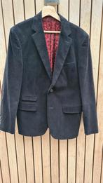 Zwarte rib jas Kolbert, maat 52, ZGAN, Kleding | Heren, Kostuums en Colberts, Maat 52/54 (L), Zwart, Ophalen of Verzenden, Zo goed als nieuw