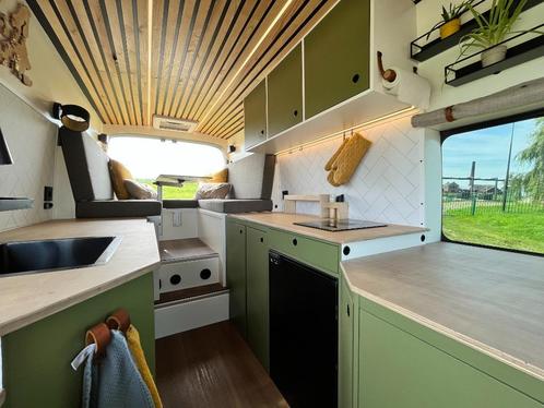Ford Transit L4H3 Buscamper – Offgrid & Remote Work Ready, Caravans en Kamperen, Campers, Particulier, tot en met 2, Buscamper of Camperbus