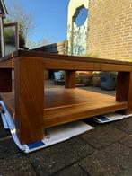 Teak Houten Salontafel - Geolied, Huis en Inrichting, Tafels | Salontafels, Ophalen, 50 tot 100 cm, 50 tot 100 cm, Zo goed als nieuw