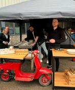 Foodtruck nu bieden vanaf 5000 euro met pizza oven alfa, Tuin en Terras, Pizzaovens, Ophalen of Verzenden, Zo goed als nieuw, Alfa