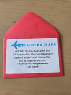 Airtrain tickets newyork, Tickets en Kaartjes, Trein, Bus en Vliegtuig, Twee personen, Vliegtuig, Met bestemming of datum