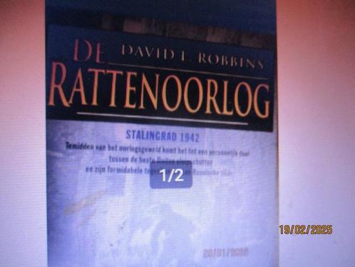de rattenoorlog David Robbins 9789029067300, Boeken, Oorlog en Militair, Gelezen, Ophalen of Verzenden