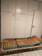 Elektrisch verstelbare lattenbodem 80x200, Ophalen, Eenpersoons, Bruin, 80 cm