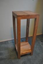 Plantentafel, teakhout, 80 bij 30 bij 30 cm, Ophalen, Gebruikt