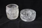 Vintage Oberglass Austria Mackintosh stijl vanity set, Antiek en Kunst, Ophalen of Verzenden