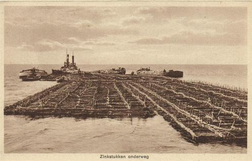 Zinkstukken onderweg - Zuiderzeewerken? - ongelopen, Verzamelen, Ansichtkaarten | Nederland, Ongelopen, Utrecht, 1920 tot 1940