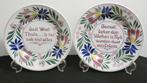 2x boerenbont spreuken bord [1094], Ophalen