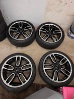MINI JCW 19 inch met banden 5x120 voor de R60 & R61 + TPMS, Auto-onderdelen, Banden en Velgen, Gebruikt, Banden en Velgen, Personenwagen