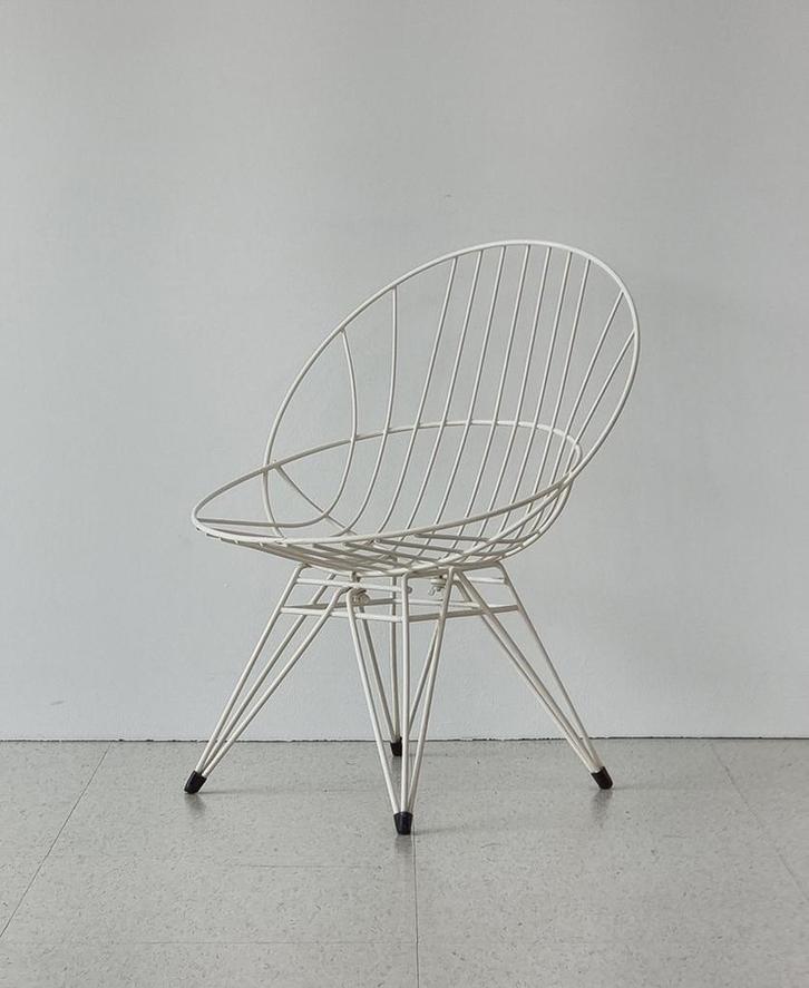 Pastoe Draadstoel, Cees Braakman. Model Combex. Jaren ‘50., Antiek en Kunst, Kunst | Designobjecten, Ophalen