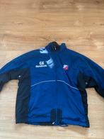 Vintage FC Utrecht Reebok Jack Maat L, Maat 52/54 (L), Blauw, Ophalen of Verzenden, Voetbal