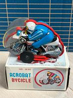 Vintage blikken speelgoed motor Acrobat Bicycle MTU Korea, Verzenden