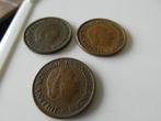 3 x munt 5 cent stuiver 1957 1962 1977 Juliana, Ophalen of Verzenden, Koningin Juliana, 5 cent, Losse munt