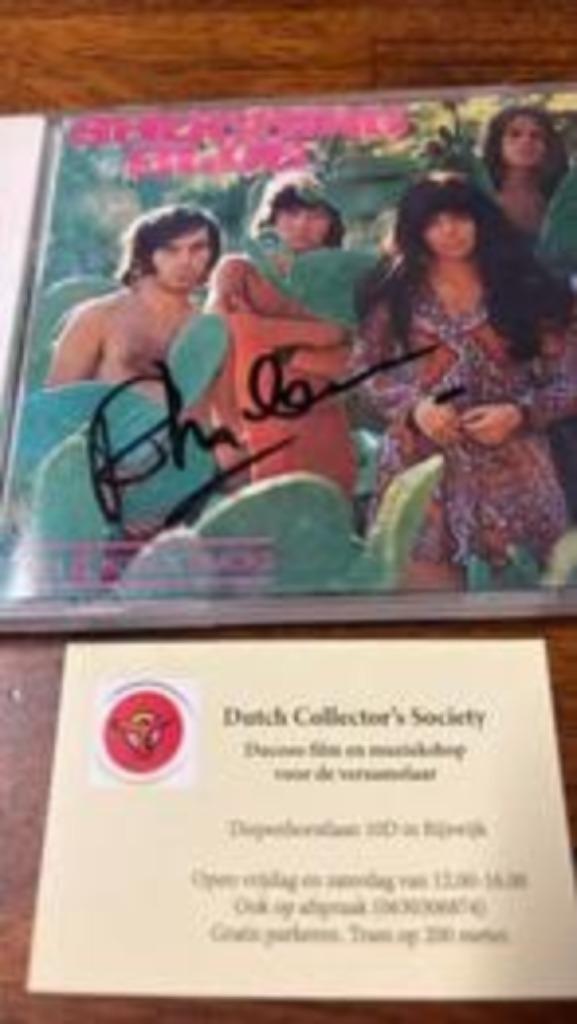 Shocking Blue cd Scorpio's dance bonustracks handtekening, Verzamelen, Muziek, Artiesten en Beroemdheden, Zo goed als nieuw, Cd of Plaat