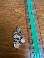 Hanger zilver met chalcedoon roosjes, Ophalen of Verzenden, Zilver