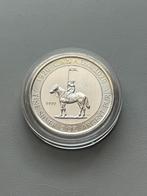 2 ounce Zilveren munt, 10 dollars, Postzegels en Munten, Edelmetalen en Baren, Ophalen of Verzenden, Zilver