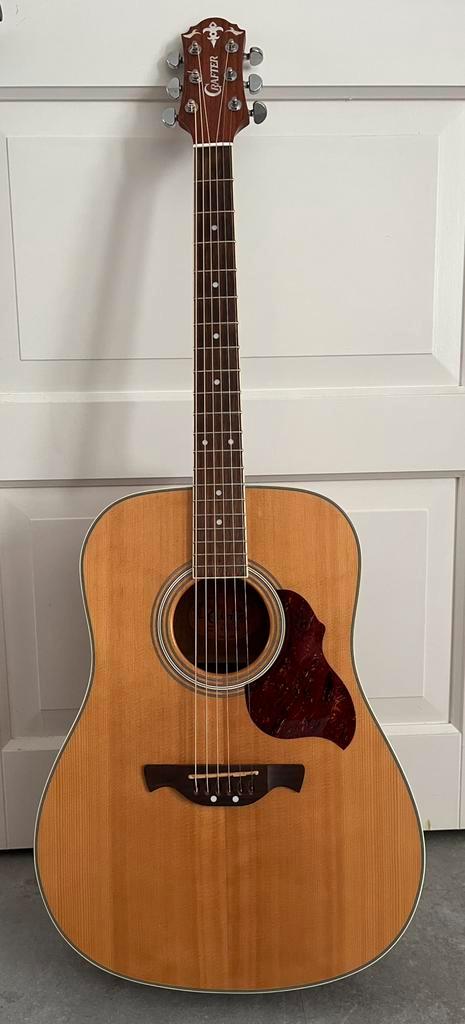 Crafter D6 eq/n, Muziek en Instrumenten, Snaarinstrumenten | Gitaren | Akoestisch, Zo goed als nieuw, Western- of Steelstringgitaar