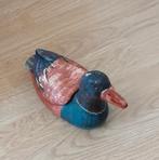 vintage eend snuisterij doos aardewerk, volgnr 14, Antiek en Kunst, Ophalen of Verzenden