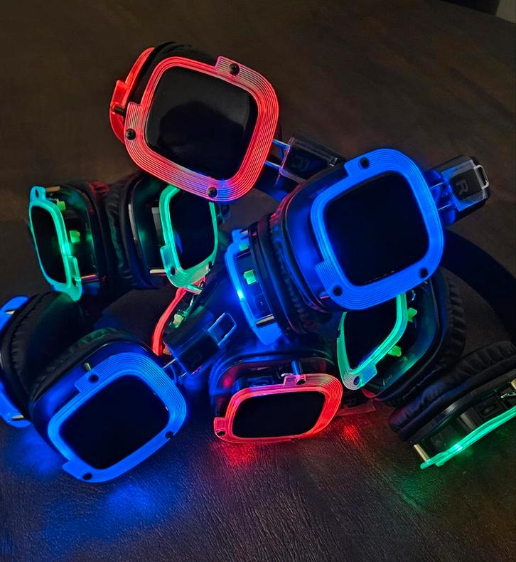 Silent Disco Verhuur, Audio, Tv en Foto, Koptelefoons, Overige merken, Ophalen of Verzenden