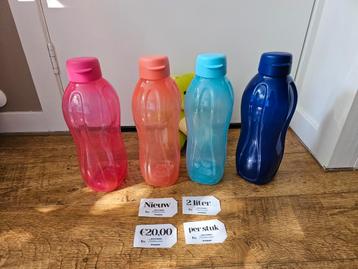 # Tupperware nieuwe eco flessen 2 liter sportdop  beschikbaar voor biedingen