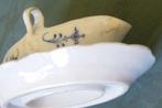 Nr ONB105: Antieke Meissen Zwiebelmuster juskom, Ophalen of Verzenden