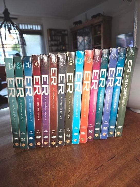 Zgan Complete Seizoenen "ER"  1 t/m 14 Onbeschadigd, Cd's en Dvd's, Dvd's | Tv en Series, Zo goed als nieuw, Actie en Avontuur