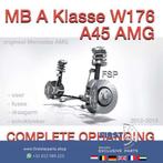 W176 A45 AMG Mercedes A Klasse veerpoot compleet L/R V/A 45, Auto-onderdelen, Ophanging en Onderstel, Gebruikt, Ophalen of Verzenden