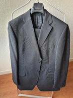 NIEUWSTAAT, 2 delig kostuum, zwart met lichtgrijze streep,54, Ophalen of Verzenden, Zo goed als nieuw, Maat 52/54 (L), Zwart