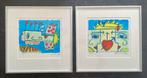 Hannes Kuiper zeefdruk Flying high en Summer love, Ophalen of Verzenden