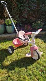 Smoby Be move driewieler met duwstang roze, Ophalen, Gebruikt