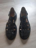 Lederen visserssandalen zwart mt. 38, Lloyd, Zwart, Zo goed als nieuw, Sandalen of Muiltjes
