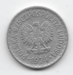 Polen 1 zloty 1974  Y# 49.1, Polen, Losse munt, Verzenden