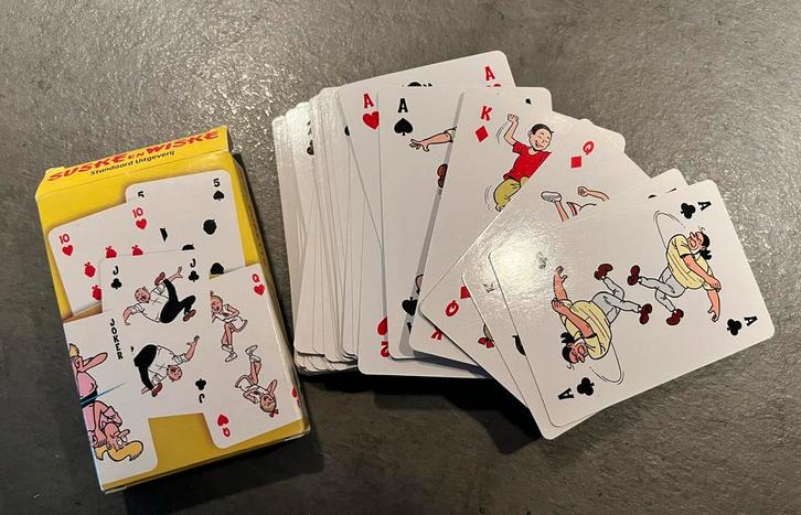 Suske en Wiske Kaartspel - Compleet!, Hobby en Vrije tijd, Gezelschapsspellen | Kaartspellen, Gebruikt, Een of twee spelers, Ophalen