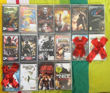 PSP Games te koop CIB en Seal – in topstaat! beschikbaar voor biedingen