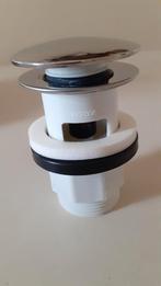 Afvoerplug wastafel clickwaste Hans Grohe, Ophalen of Verzenden, Zo goed als nieuw, Rvs, Overige typen