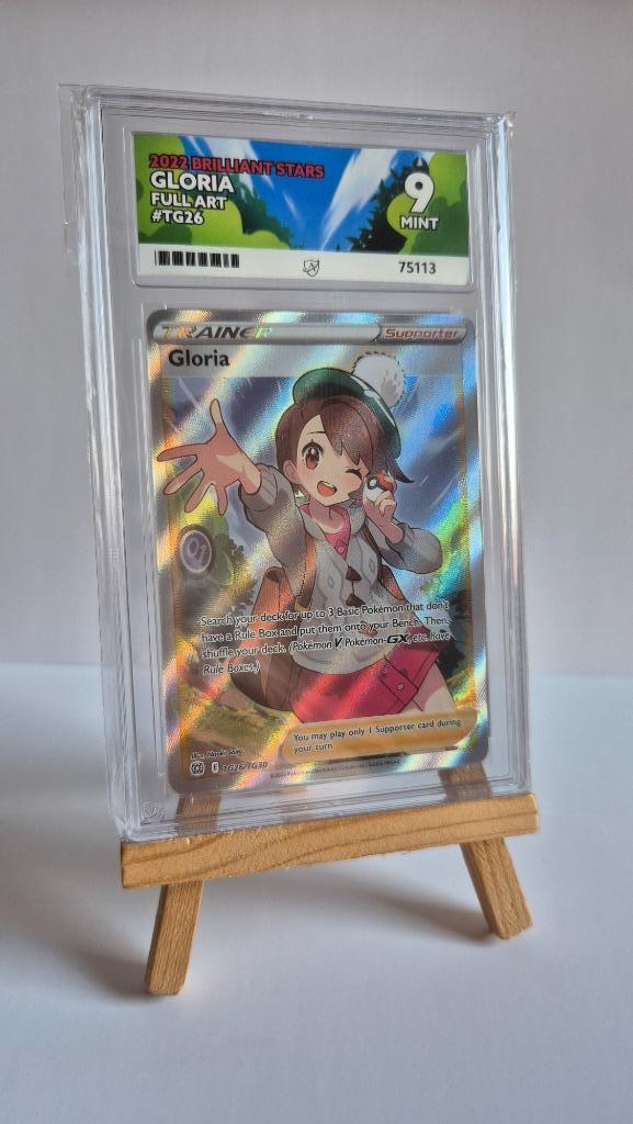 Gloria TG26 Brilliant stars Ace 9, Hobby en Vrije tijd, Verzamelkaartspellen | Pokémon, Nieuw, Losse kaart, Foil, Verzenden