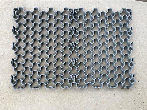 100 m2 HDPE gras/grind tegel, paddock rooster Ecco Flex 4 cm, Tuin en Terras, Grind, Keien en Split, Nieuw, Overige materialen
